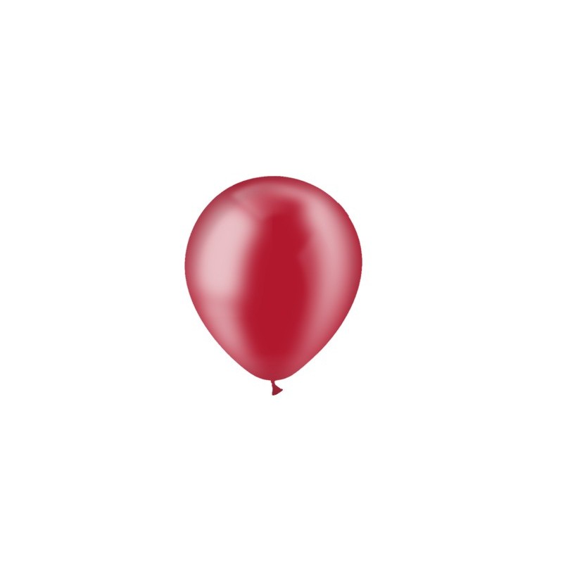 Luftballon professionell Kristall 14 cm -  Rot |1000 Stück