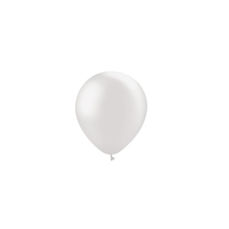 Luftballon professionell Metallisch 13 cm -  Perle |1000 Stück