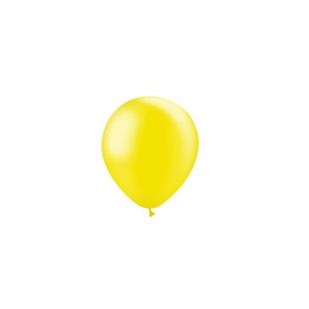 Luftballon professionell Metallisch 13 cm - Zitronengelb |1000 Stück