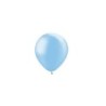 Luftballon professionell Metallisch 13 cm - Hellblau |1000 Stück