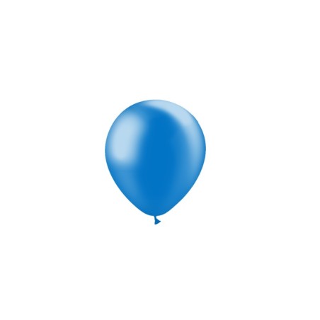 Luftballon professionell Metallisch 13 cm - Blau |1000 Stück