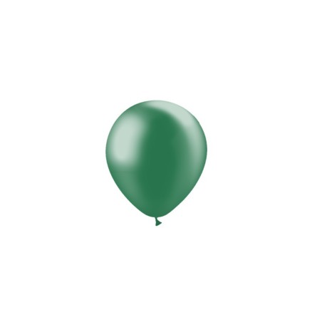 Luftballon professionell Metallisch 13 cm - Dunkelgrün |1000 Stück
