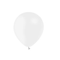 Luftballon professionell 14cm - Weiß