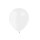 Luftballon professionell 14cm - Weiß