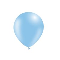 Luftballon professionell 14cm -  Himmelblau