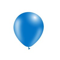 Luftballon professionell 14cm -  Blau