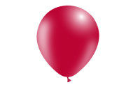 Luftballon professionell 30cm -  Rot