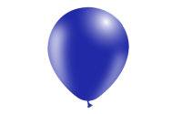 Luftballon professionell 30cm -  Marineblau