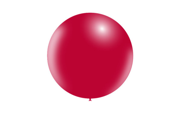 Balloon professional 60cm - Red