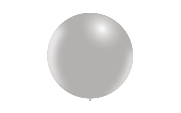 Luftballon professionell 60cm - Grau
