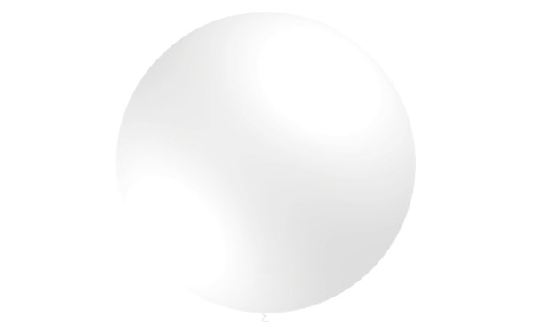 Balloon professional 91cm - White