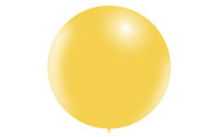 Luftballon professionell 91cm -  Gelb