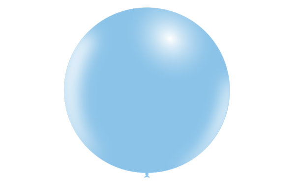 Balloon professional 91cm - Sky blue