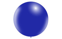 Luftballon professionell 91cm -  Marineblau
