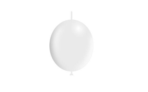 Luftballon DecoLink 15cm - Weiß
