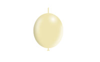 Luftballon DecoLink 15cm -  Ivory