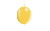 Luftballon DecoLink 15cm -  Gelb