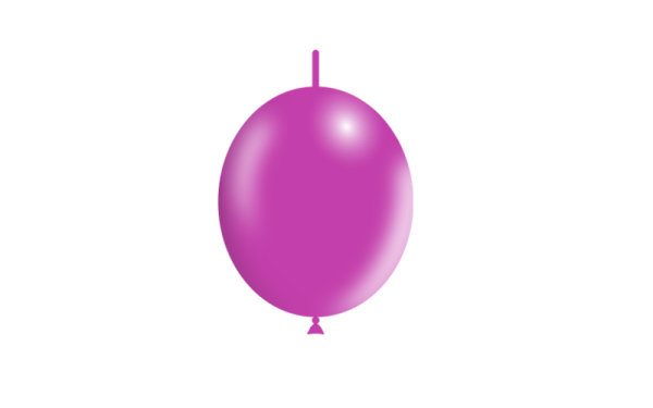 Balloon DecoLink 15cm - Fuchsia