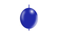 Luftballon DecoLink 15cm -  Marineblau