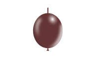 Luftballon DecoLink 15cm -  Schokolade