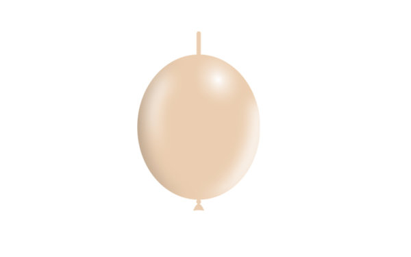 Luftballon DecoLink 15cm - Nude
