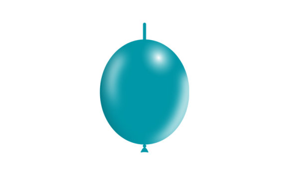 Luftballon DecoLink 15cm - Türkis
