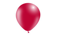 Luftballon professionell 25cm -  Rot