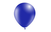 Globo profesional 25cm - Azul marino