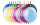 Luftballon DecoLink  metallic 29cm - Sortiment