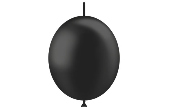 Balloon DecoLink metallic 29cm - Orange