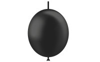 Globo DecoLink metalizado 29cm - Negro