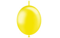 Globo DecoLink metalizado 29cm - Amarillo Limón