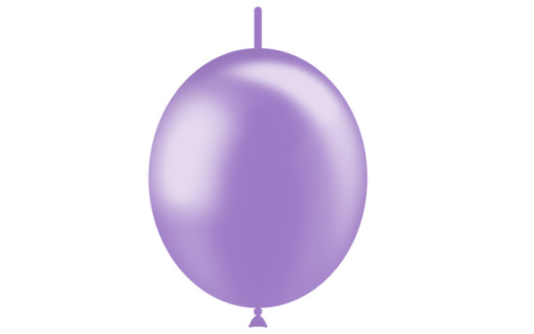 Balloon DecoLink metallic 29cm - Lavender