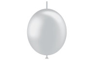 Globo DecoLink metalizado 29cm - Plata