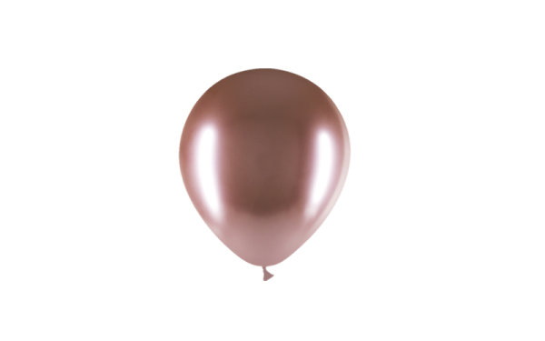 Luftballon professionell Brilliant 13cm -  Roségold