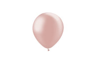 Luftballon professionell Metallisch 13 cm -  Roségold