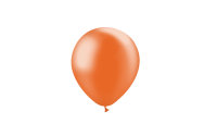 Globo profesional Metalizado 13cm - Naranja