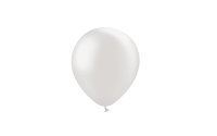 Luftballon professionell Metallisch 13 cm -  Perle