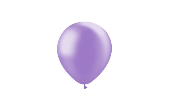 Luftballon professionell Metallisch 13 cm - Lavendel